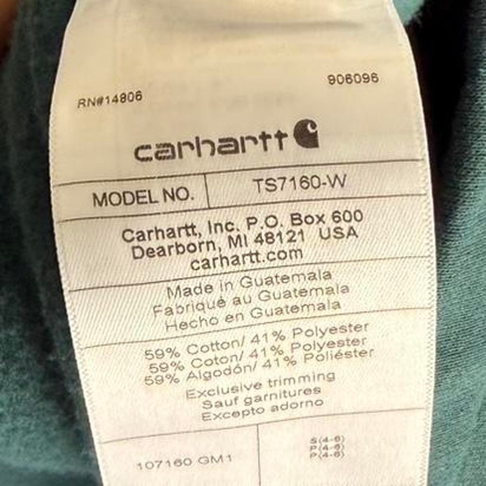 Carhartt Fall Style Green Crewneck Sweatshirt - Picture 8 of 8